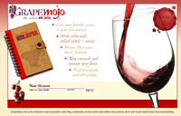 Learn about GrapeMojo the online wine journal